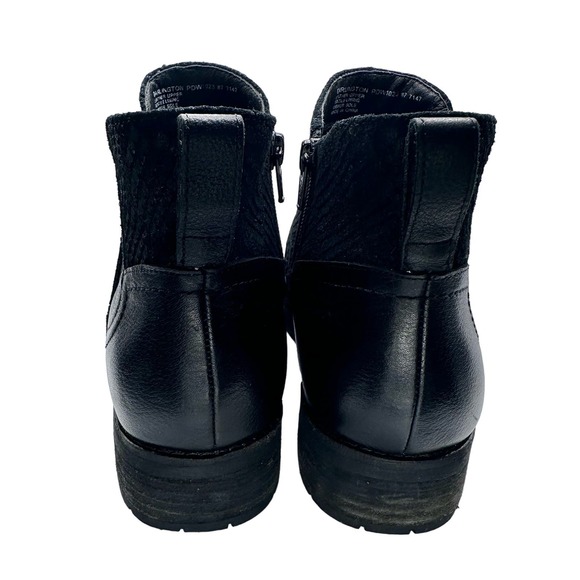 Abeo | Women | Darlington Black Leather Side Zip Ankle Booties | Size 7 - Picture 3 of 14